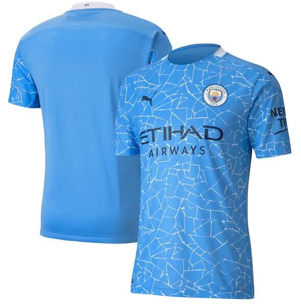 Manchester City Home Kit Soccer Jersey Player Version 2020/21